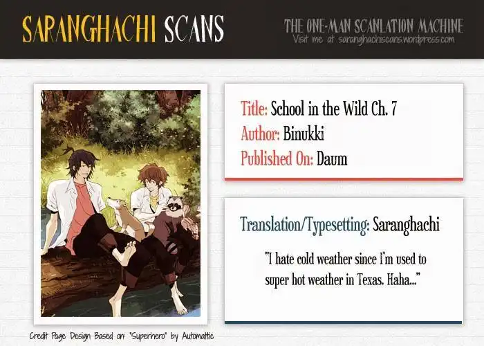 School in the Wild Chapter 7 1